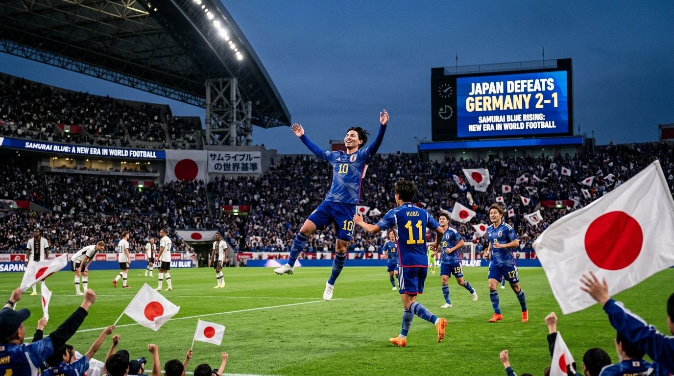 Japão surpreende o mundo do futebol e vira ameaça para grandes seleções