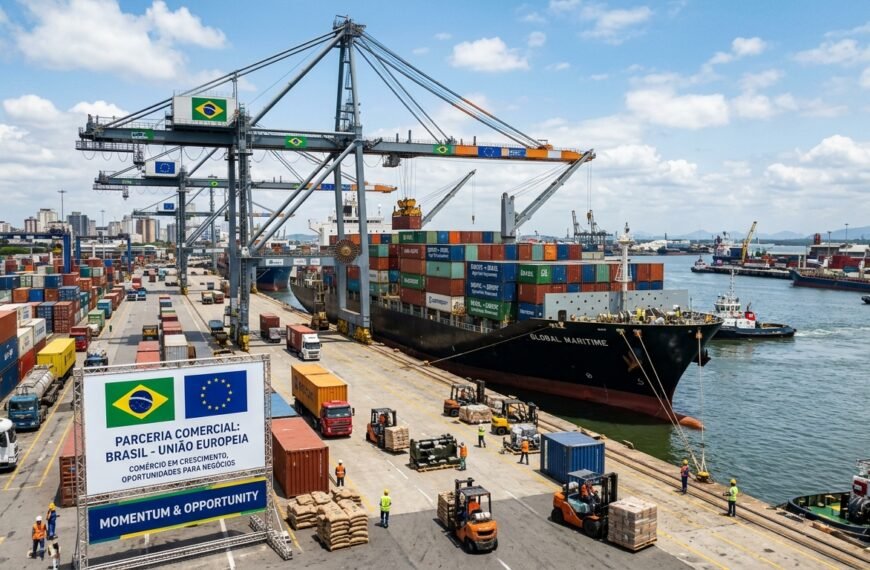 Comércio entre Brasil e Europa ganha força e abre oportunidades para novos negócios