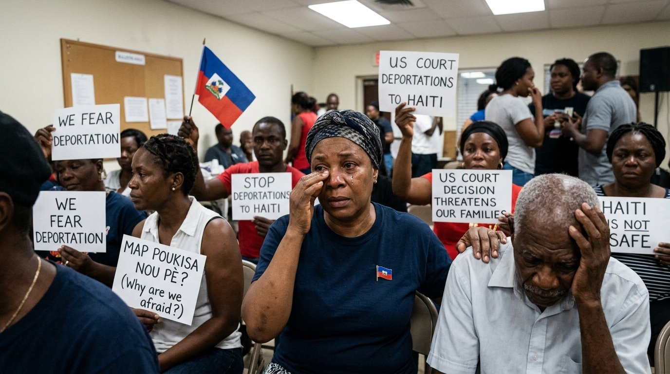 Comunidade haitiana teme deportações após decisão da Justiça nos Estados Unidos