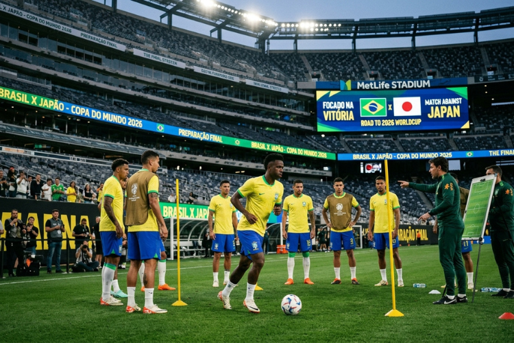 Brasil se prepara na Copa do Mundo para ir como um terremoto sobre o Japão