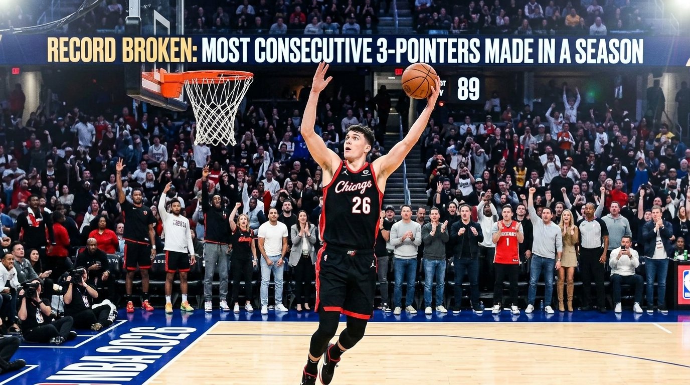 NBA 2026: estrela da liga quebra recorde histórico e entra para a história