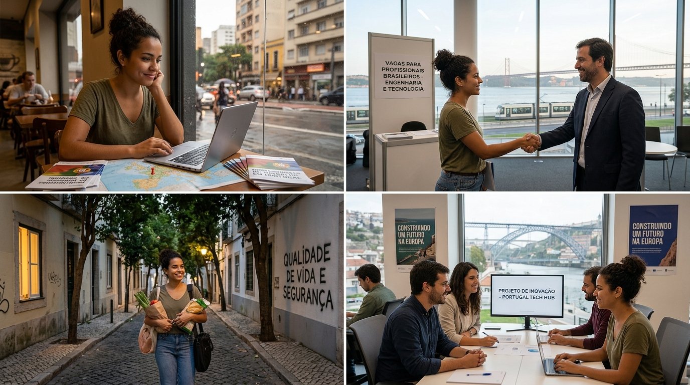 Como conseguir visto de trabalho em Portugal: guia completo para brasileiros em 2026