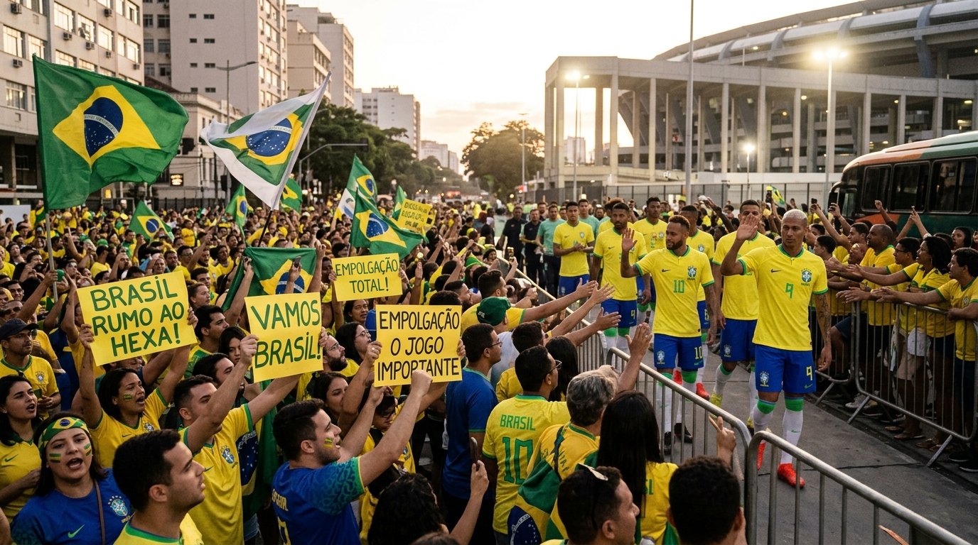 Seleção Brasileira vive expectativa antes de decisão importante e aumenta atenção dos torcedores