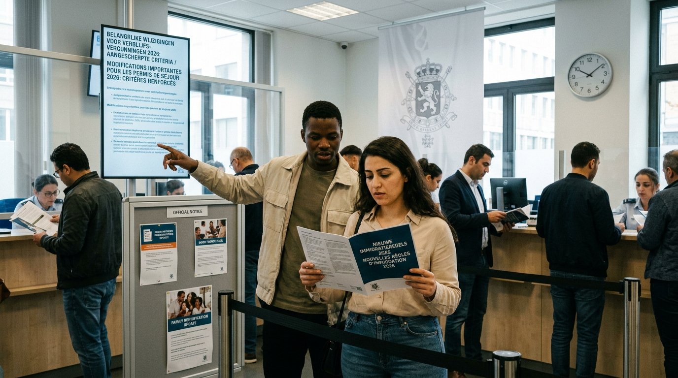 Novas Regras de Imigração na Bélgica em 2026: O Que Mudou e Como se Preparar