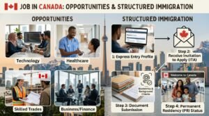 🇨🇦 Emprego no Canadá: oportunidades e imigração estruturada