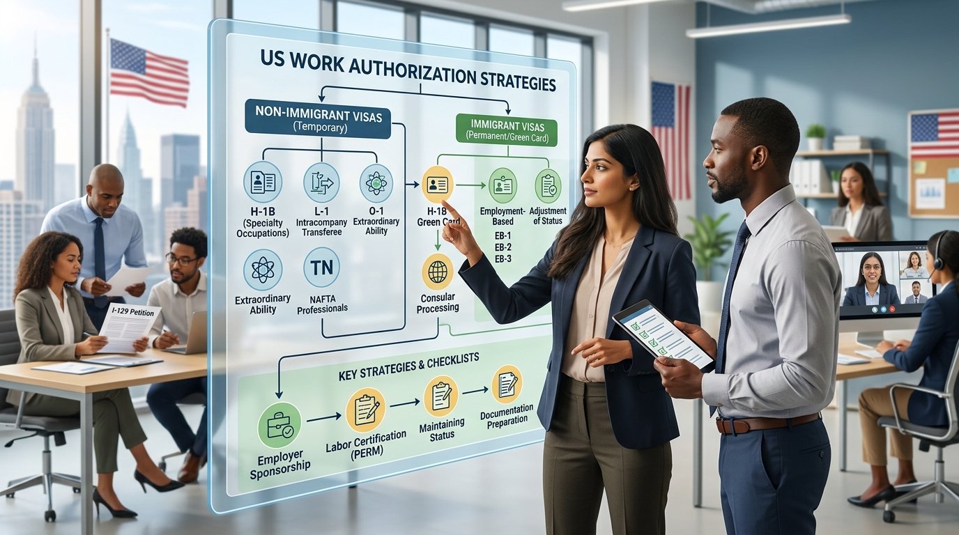 🇺🇸 Trabalhar nos Estados Unidos: caminhos legais e estratégias