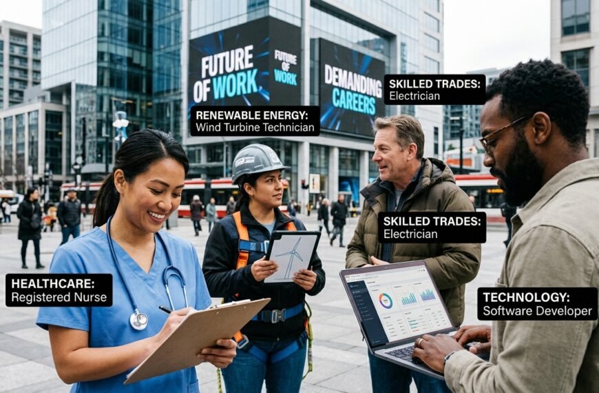 Mercado de Trabalho no Canadá: Profissões em Alta e Salários por Província