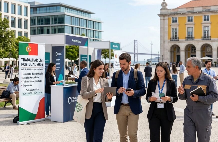 Trabalhar em Portugal: Salários, Profissões e Oportunidades em 2026