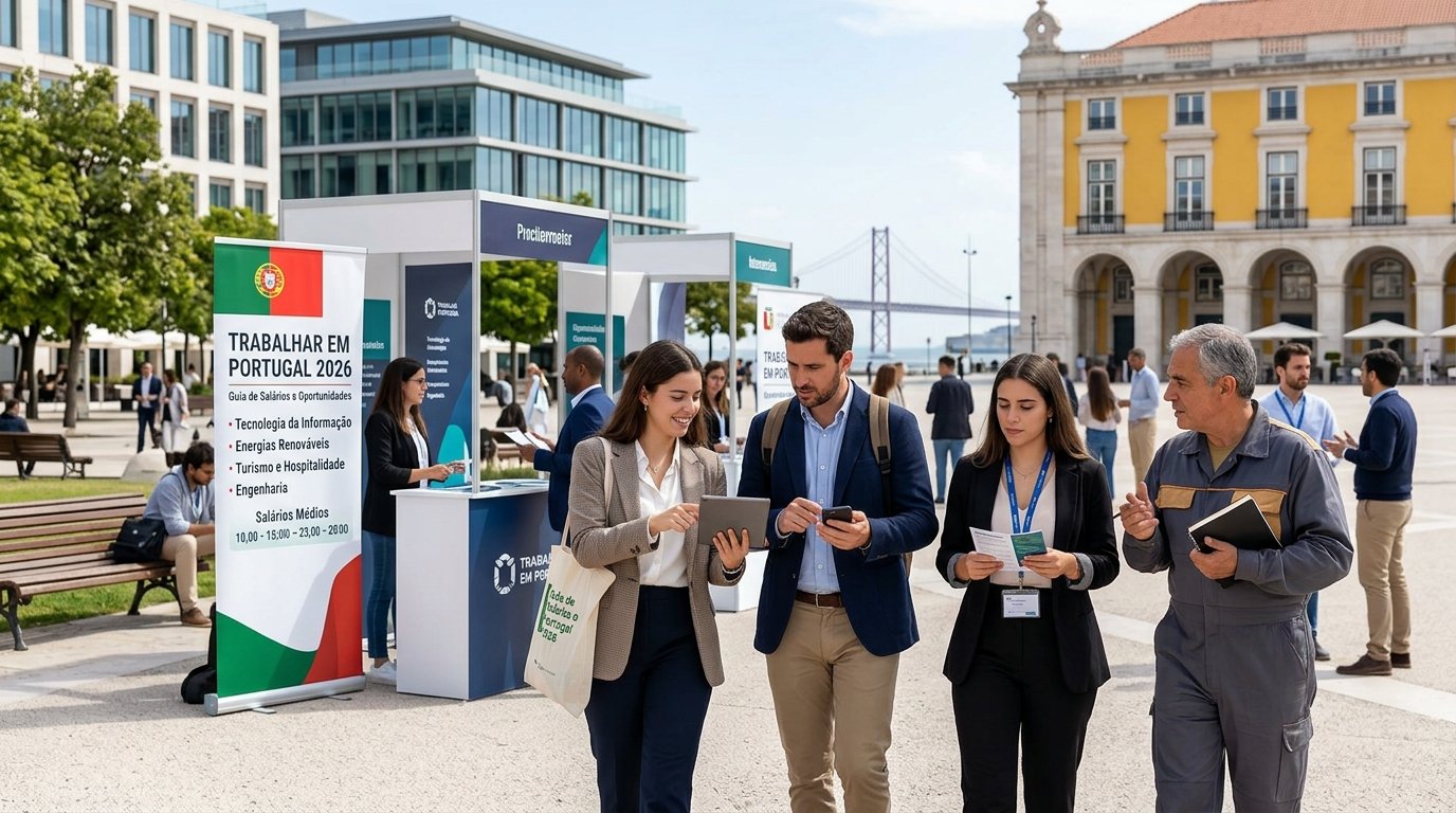Trabalhar em Portugal: Salários, Profissões e Oportunidades em 2026